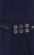 Mugler Sleeveless Stretch Crepe Jumpsuit - Runway Catalog