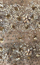 Naeem Khan Naeem Khan Beaded Gold Fitted Cocktail Dress - Runway Catalog