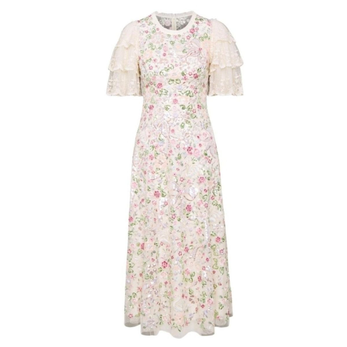 Needle & Thread Odette Ballerina Sequin Midi Dress - Runway Catalog