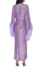 Robe à paillettes NERVI Feather - Catalogue Runway