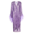 Nervi Feather Sequinned Dress - Runway Catalog