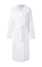 Nina Ricci Cotton Organza Mesh Double Breasted Overcoat - Runway Catalog