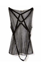 Nina Ricci Fishnet Harness Tank Top - Runway Catalog