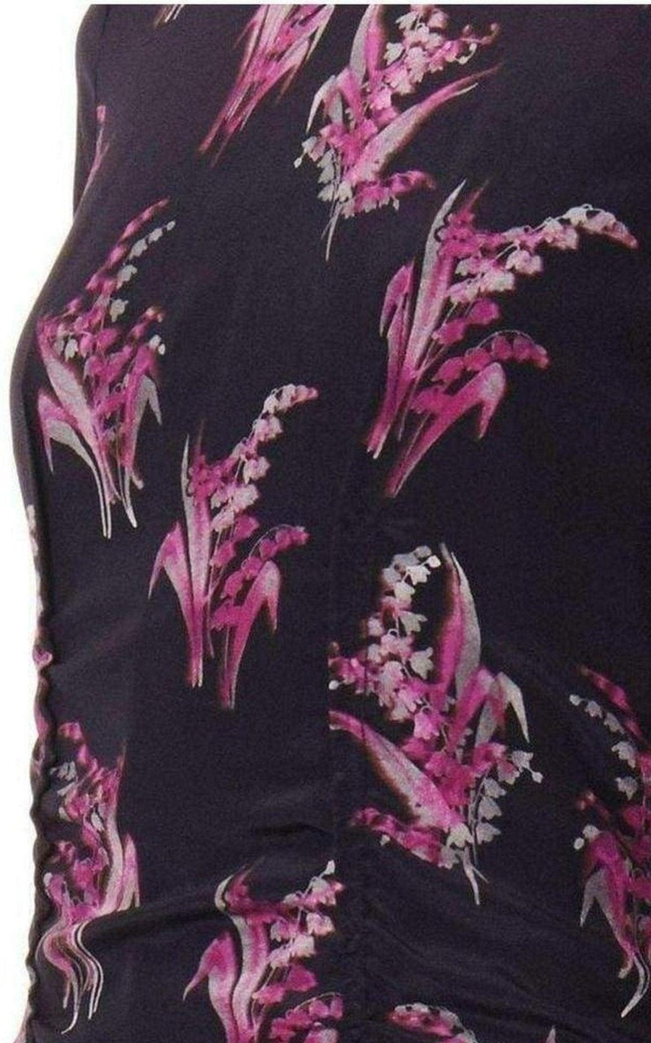 Nina Ricci Floral Print Silk Dress - Runway Catalog