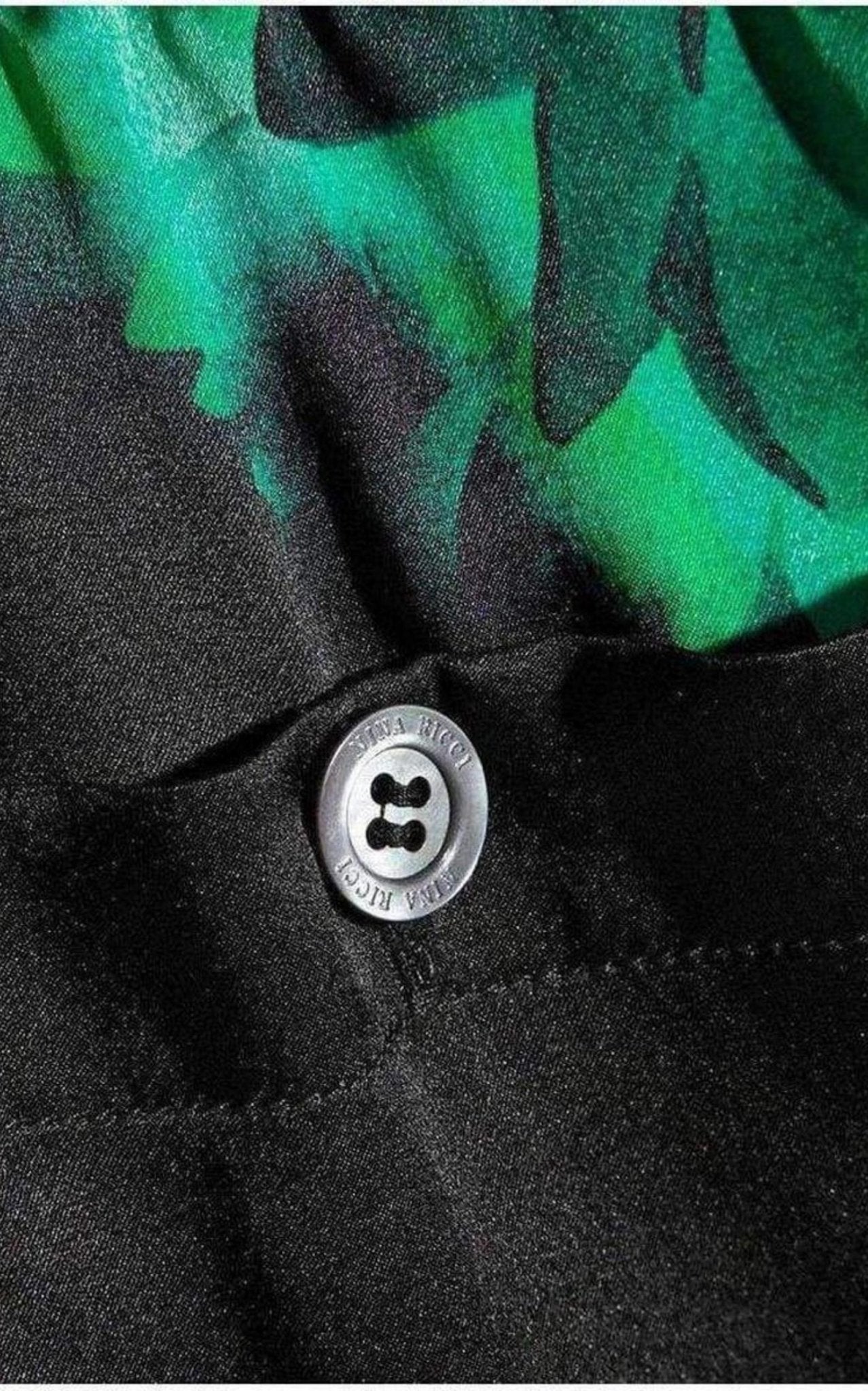 Nina Ricci Floral Printed Silk Trousers - Runway Catalog