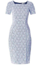 Nina Ricci Lace Elbow Sleeve Fitted Dress - Runway Catalog
