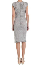 Nina Ricci Linen Cap Sleeve Scoop Neckline Sheath Dress - Runway Catalog