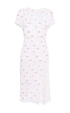 Nina Ricci Rose Pivoine And Natural Floral Silk Blend Dress - Runway Catalog