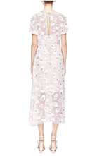 Nina Ricci Rose Pivoine And Natural Floral Silk Blend Dress - Runway Catalog