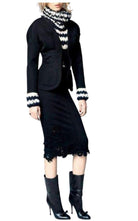 Blazer ouvert en laine Nina Ricci - Catalogue défilé