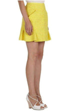 Nina Ricci Gelber Tweed-Minirock – Laufsteg-Katalog