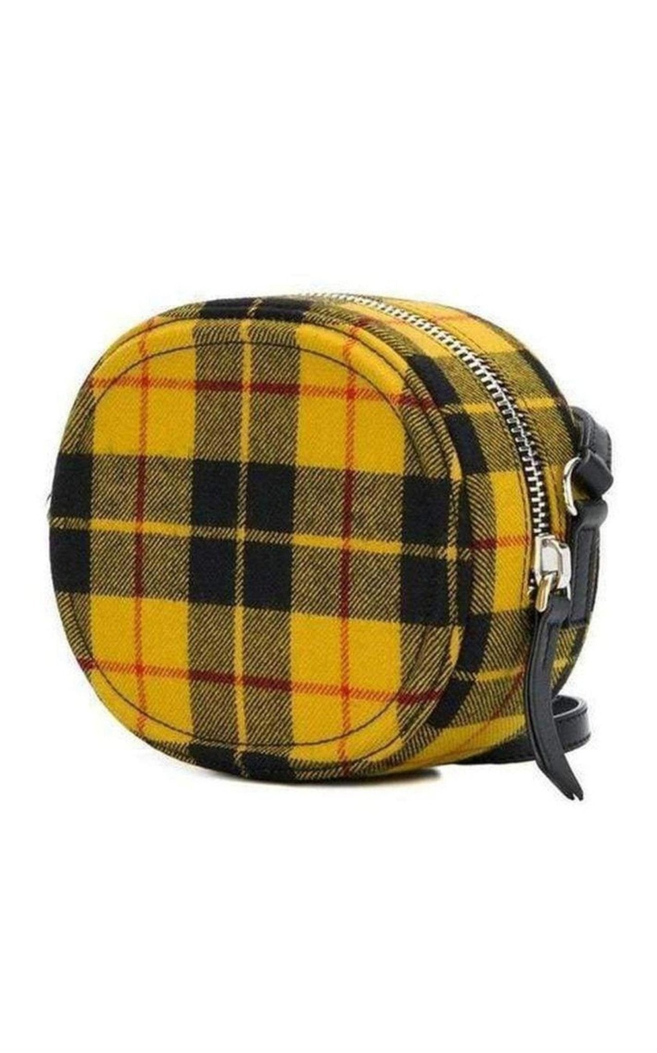 Nº21 Round Checked Tartan Crossbody Bag - Runway Catalog