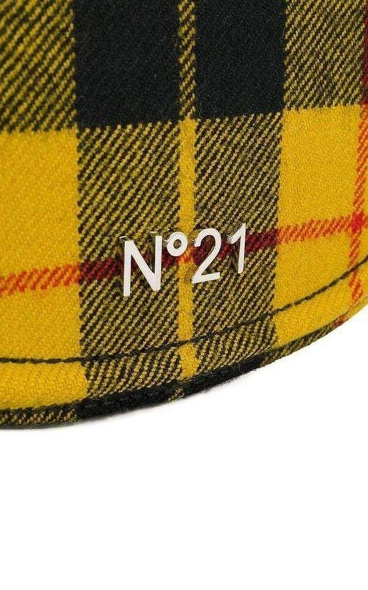 Nº21 Round Checked Tartan Crossbody Bag - Runway Catalog