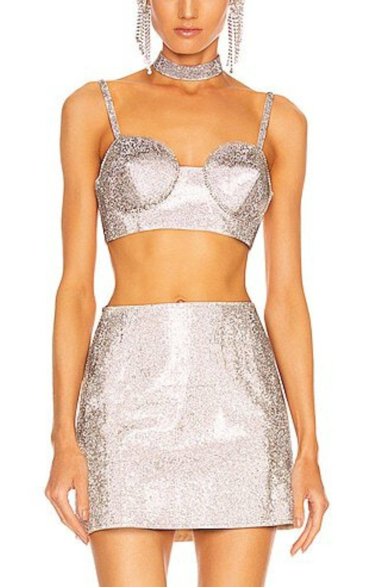 NUÉ Jane Crystal Bullet Bra - Runway Catalog