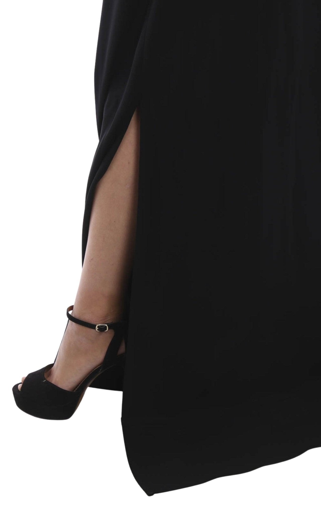 Robe longue en crêpe satiné Paco Rabanne - Catalogue défilé