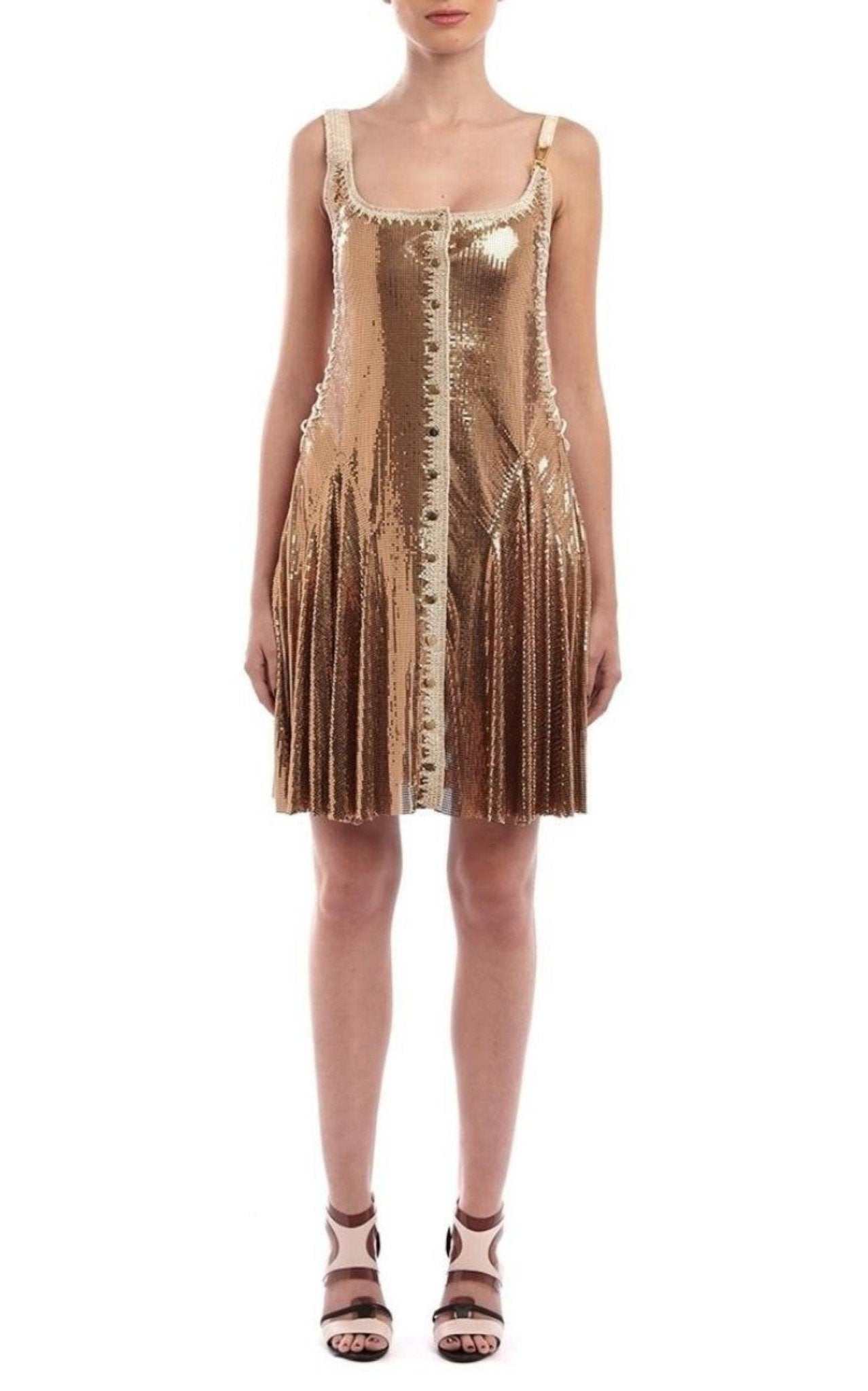 Gold Chainmail Dress