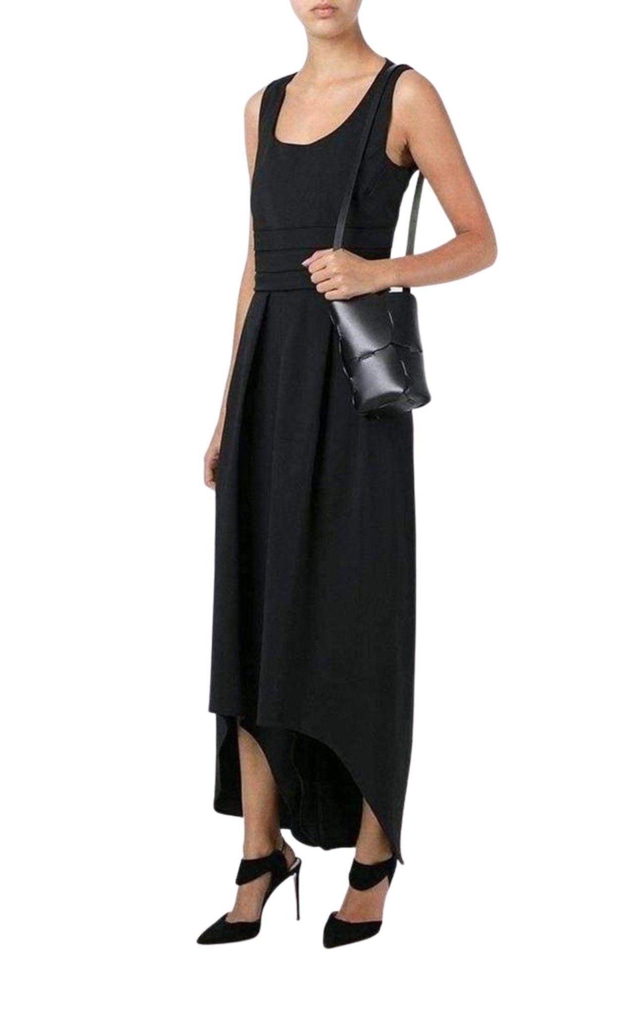 Paco Rabanne Hobo Puzzle Bucket Shoulder Mini Leather Bag - Runway