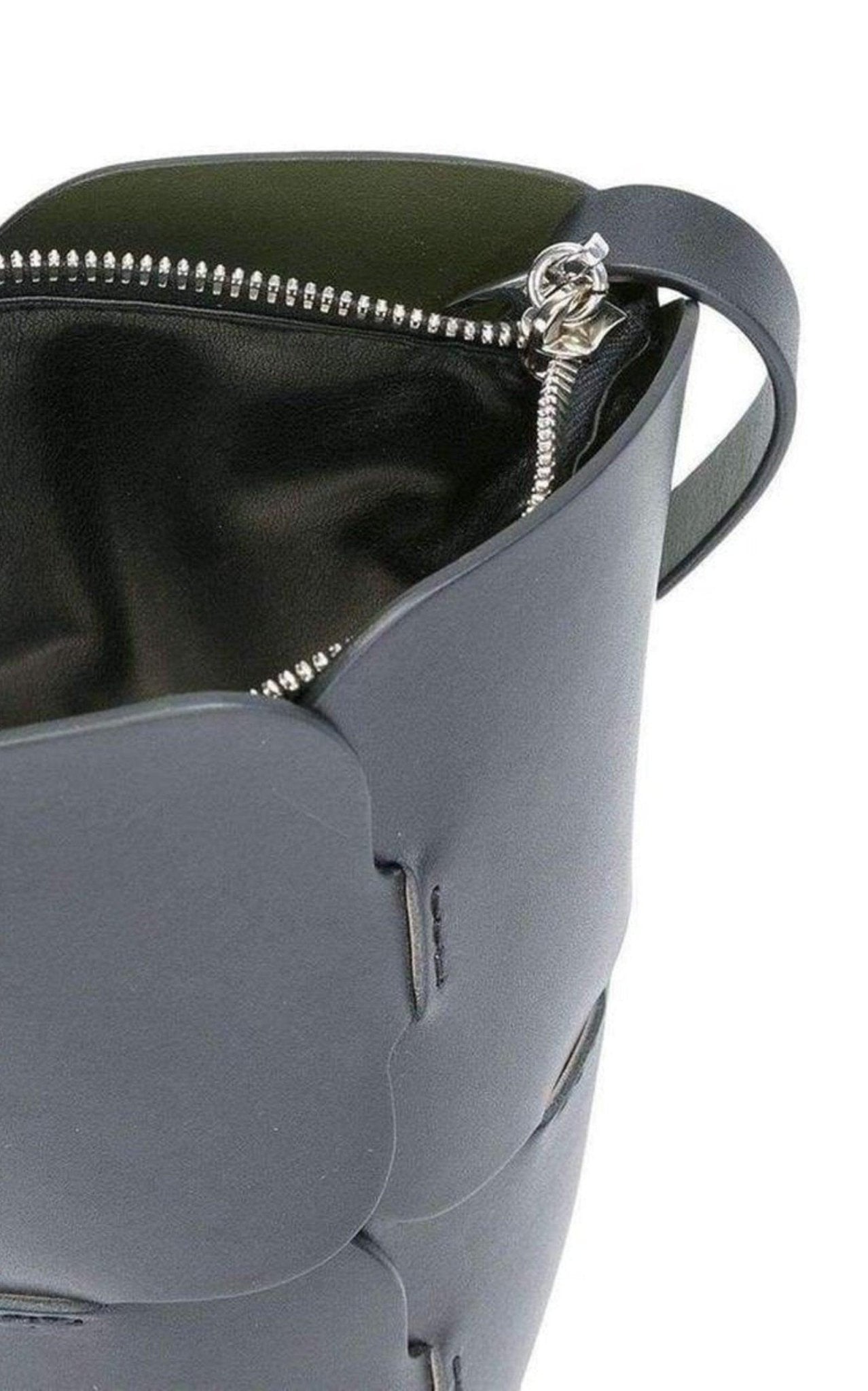 Paco Rabanne Hobo Puzzle Bucket Shoulder Mini Leather Bag - Runway