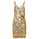 Paco Rabanne Oversized Paliette - Embellished Mini Dress - Runway Catalog
