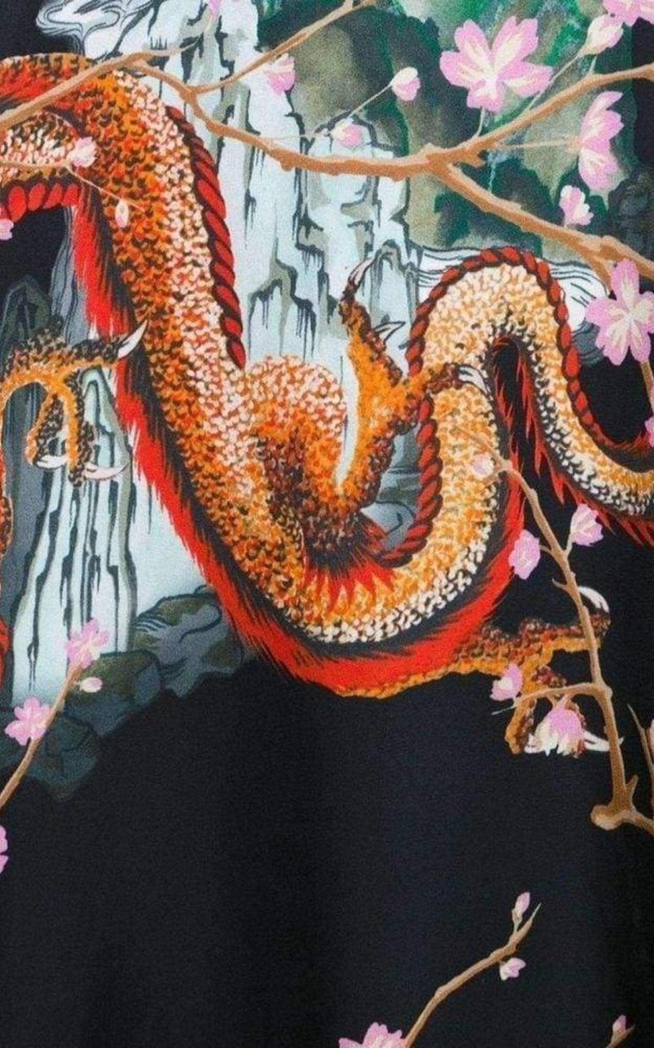 Paco Rabanne Bedrucktes asymmetrisches Kleid – Laufsteg-Katalog