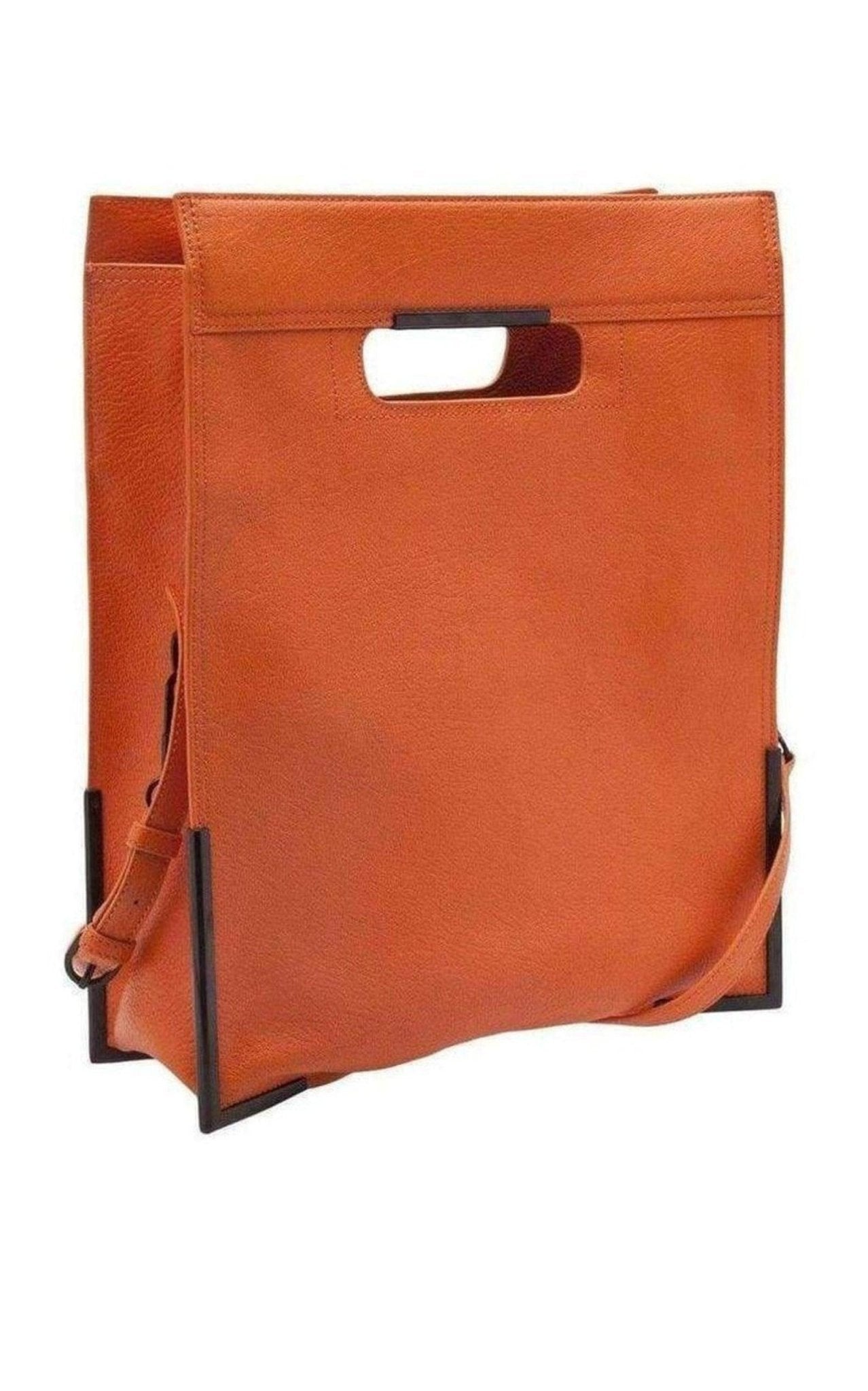 Phillip Lim Orange Scoute Foldover Clutch Bag - Runway Catalog