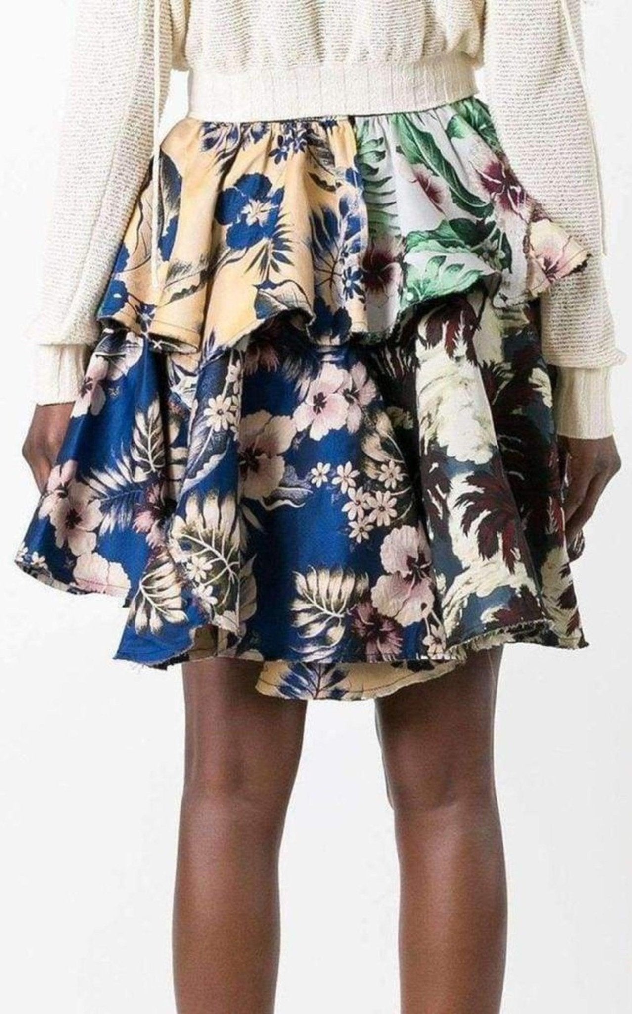 Philosophy Di Lorenzo Serafini Floral Print Skirt - Runway Catalog
