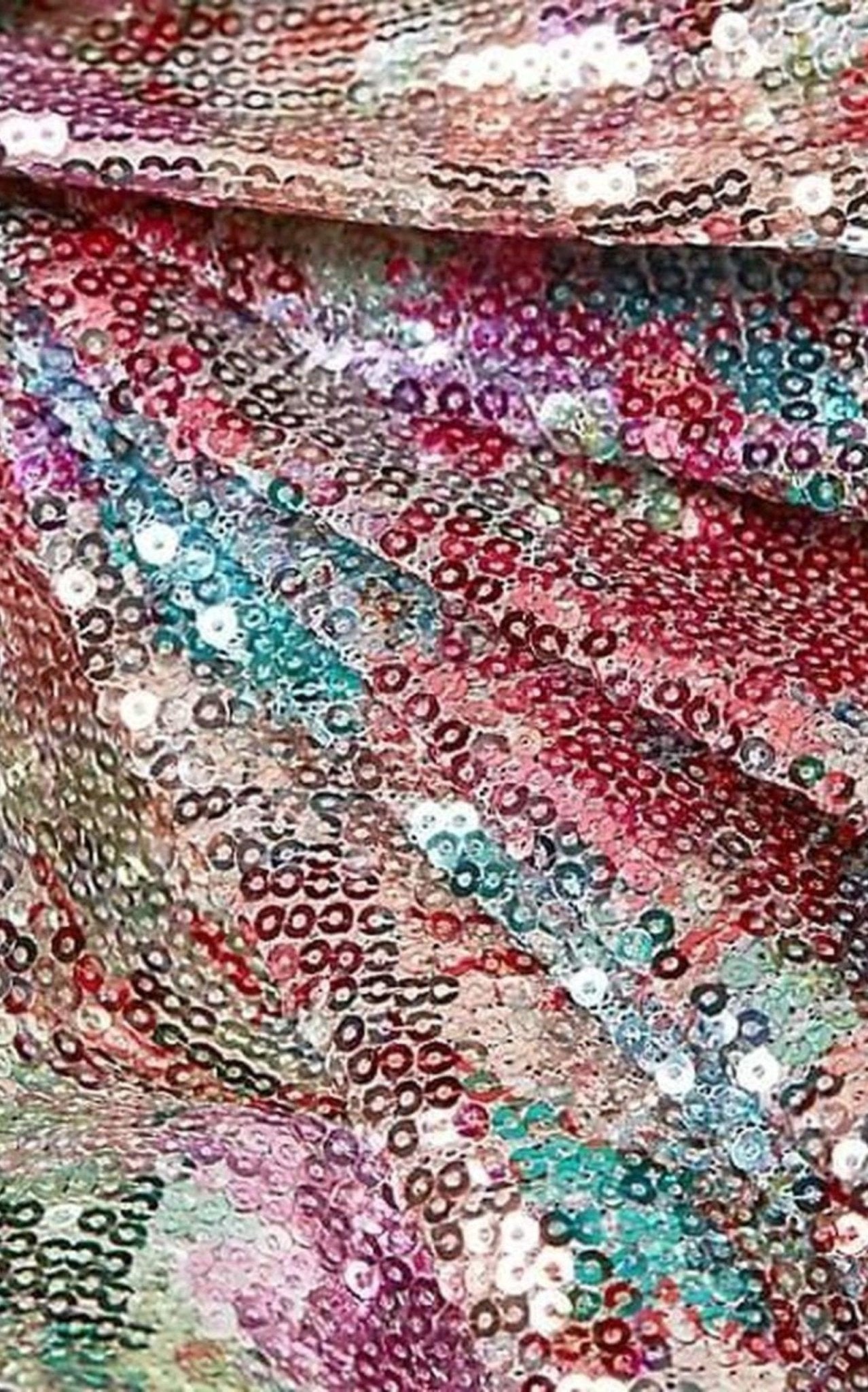 Mini-robe moulante à paillettes mixtes Prabal Gurung - Catalogue défilé