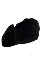Prada Black Nylon & Shearling Trapper Hat - Runway Catalog