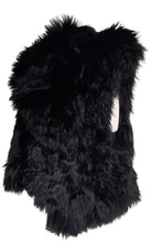 Prada Black Nylon & Shearling Trapper Hat - Runway Catalog