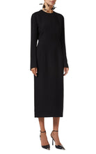 Prada Cady Feather Embellished Midi Dress - Runway Catalog