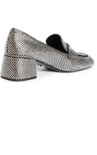 Prada Crystal - embellished Logo - plaque Loafers - Runway Catalog