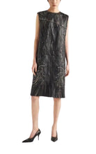 Prada Nappa Leather Patchwork Dress - Runway Catalog