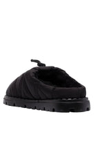 Prada Re - Nylon Shearling - lined Mules - Runway Catalog