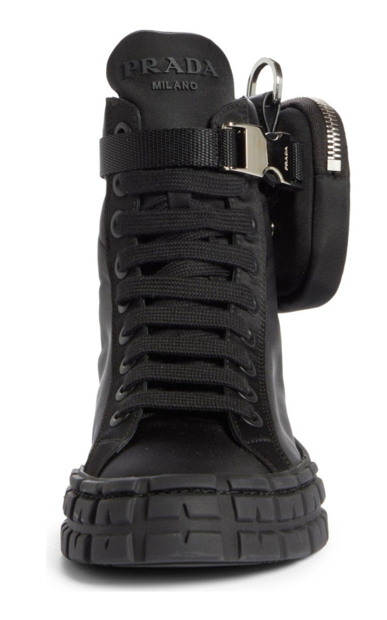 Prada Wheel High Top Sneaker