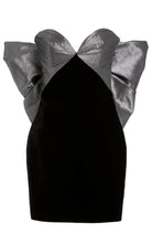 Rasario Off - La - Robe mini à bretelles et nœud - Catalogue Runway