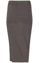 Rick Owens Cotton Pillar Grey Skirt - Runway Catalog