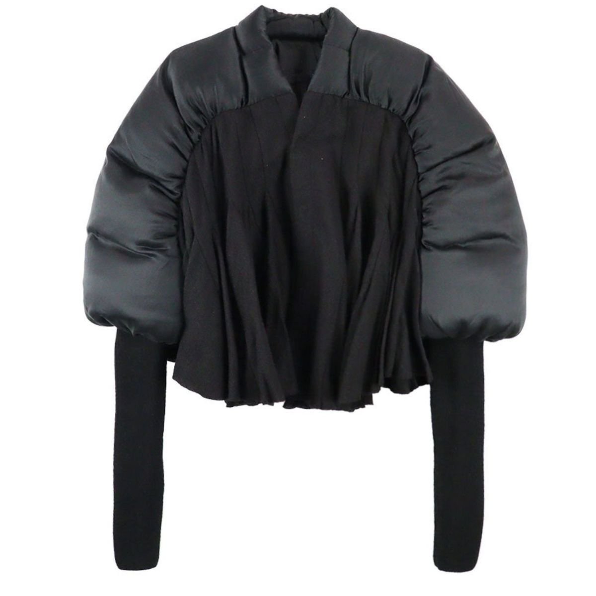 Veste matelassée en duvet Duvetessa Rick Owens - Catalogue défilé