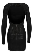 Rick Owens Open - back Mini Cotton Dress - Runway Catalog