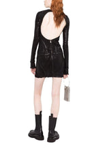 Rick Owens Open - back Mini Cotton Dress - Runway Catalog