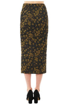 Rochas Floral Jacquard Pencil Skirt - Runway Catalog