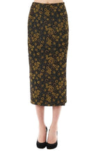 Rochas Floral Jacquard Pencil Skirt - Runway Catalog