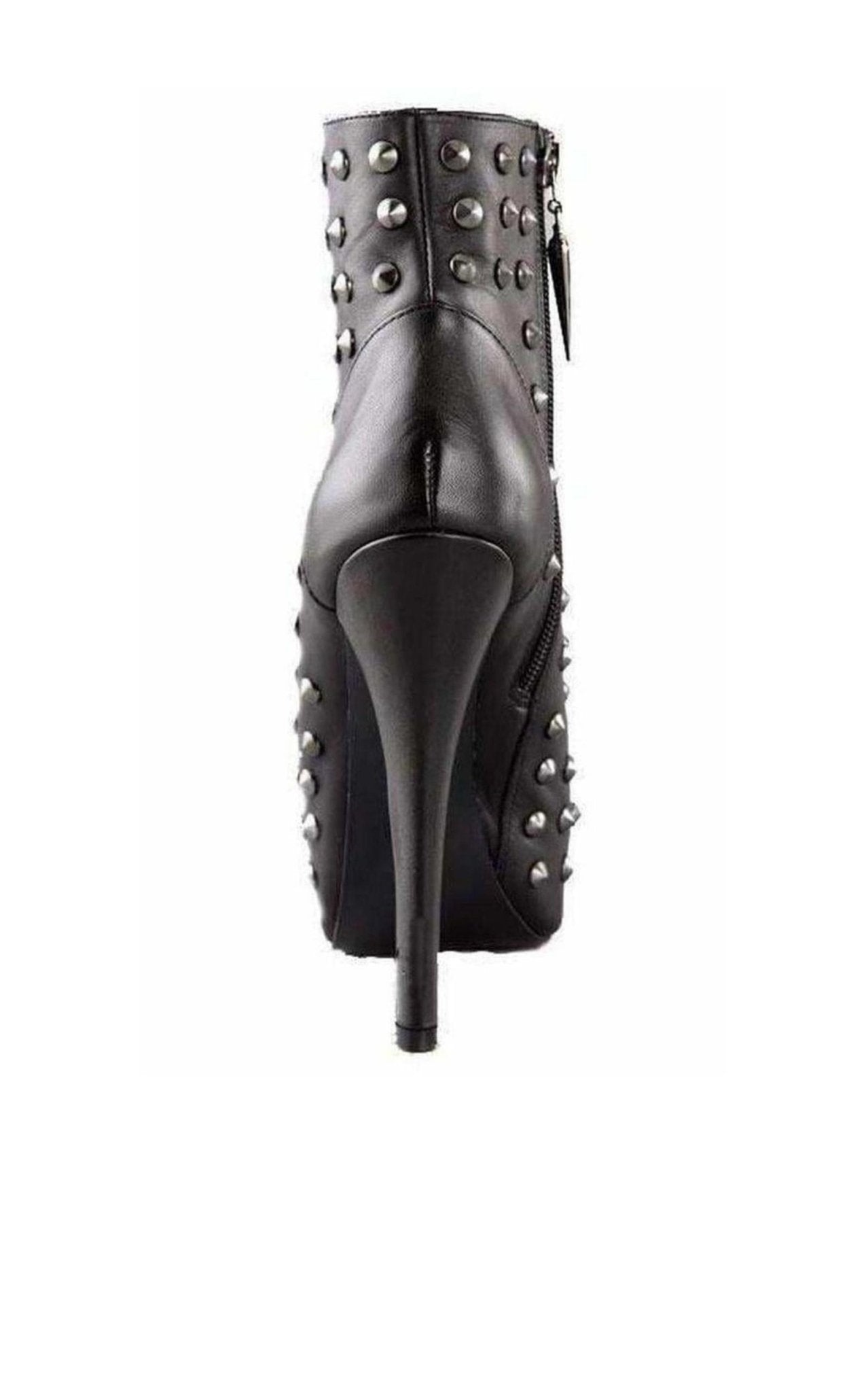 Rock & Republic Rock & Republic Black Gabriel Studded Platform Booties - Runway Catalog