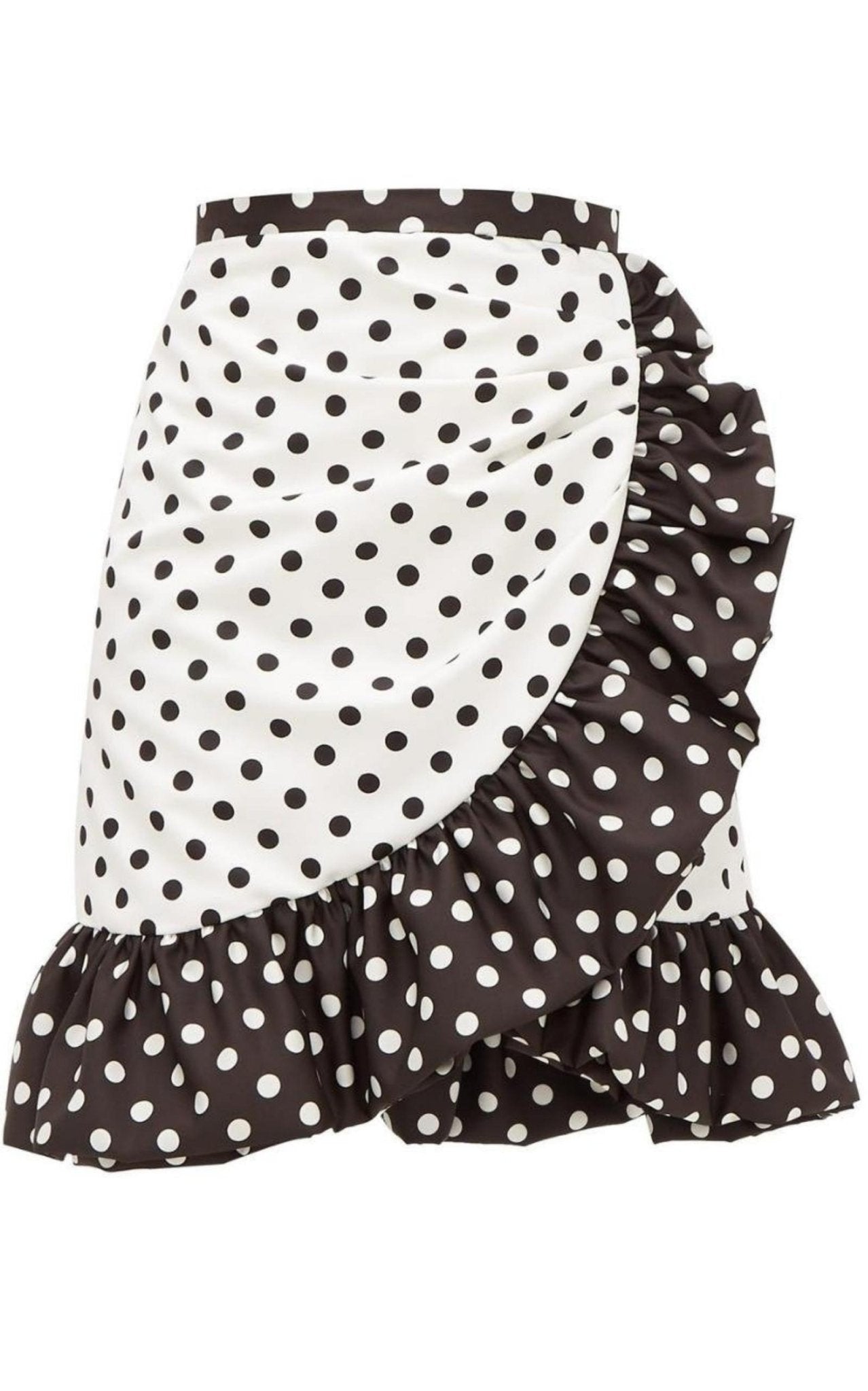 Rodarte Ruffled polka-dot skirt