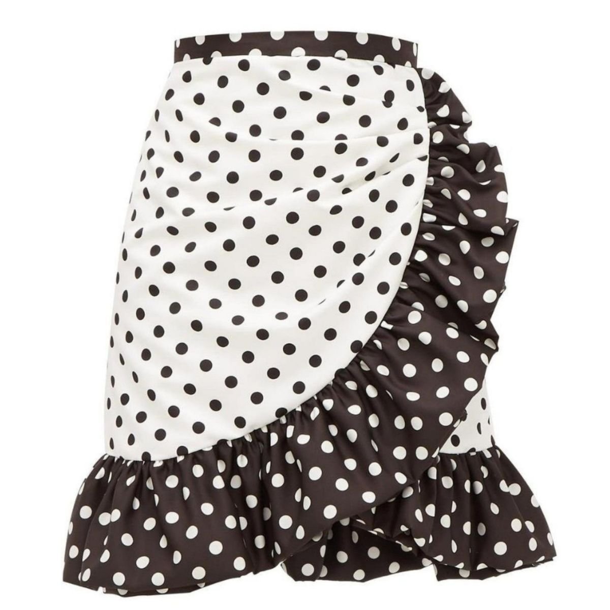 Rodarte Ruffled polka - dot skirt - Runway Catalog