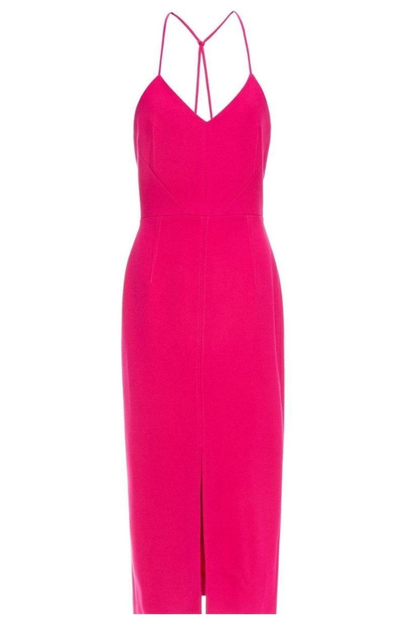 Roland Mouret Cannock Stretch - crepe Midi Dress - Runway Catalog