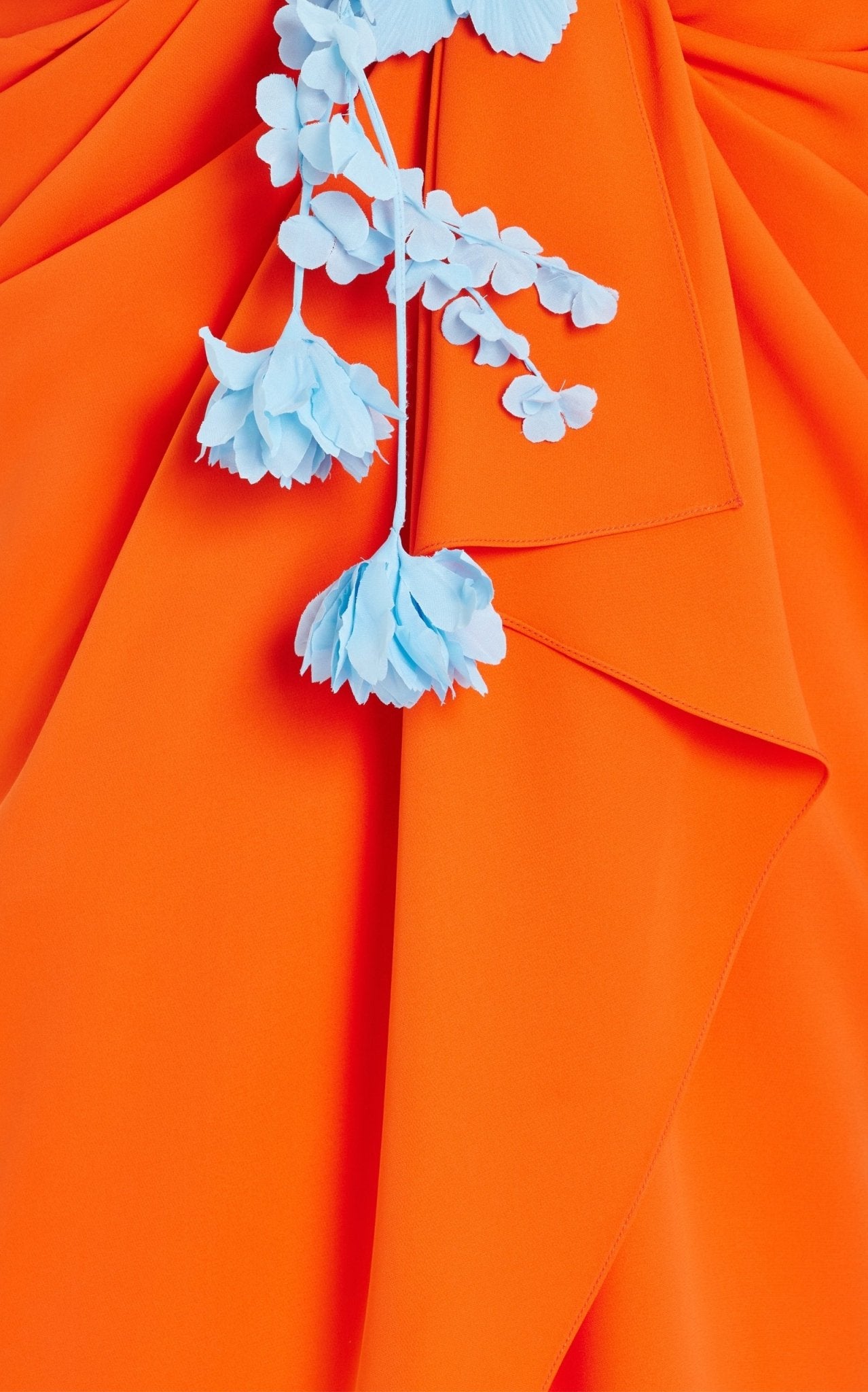 Rosie Assoulin Sarong Double Faced Georgette Skirt - Runway Catalog