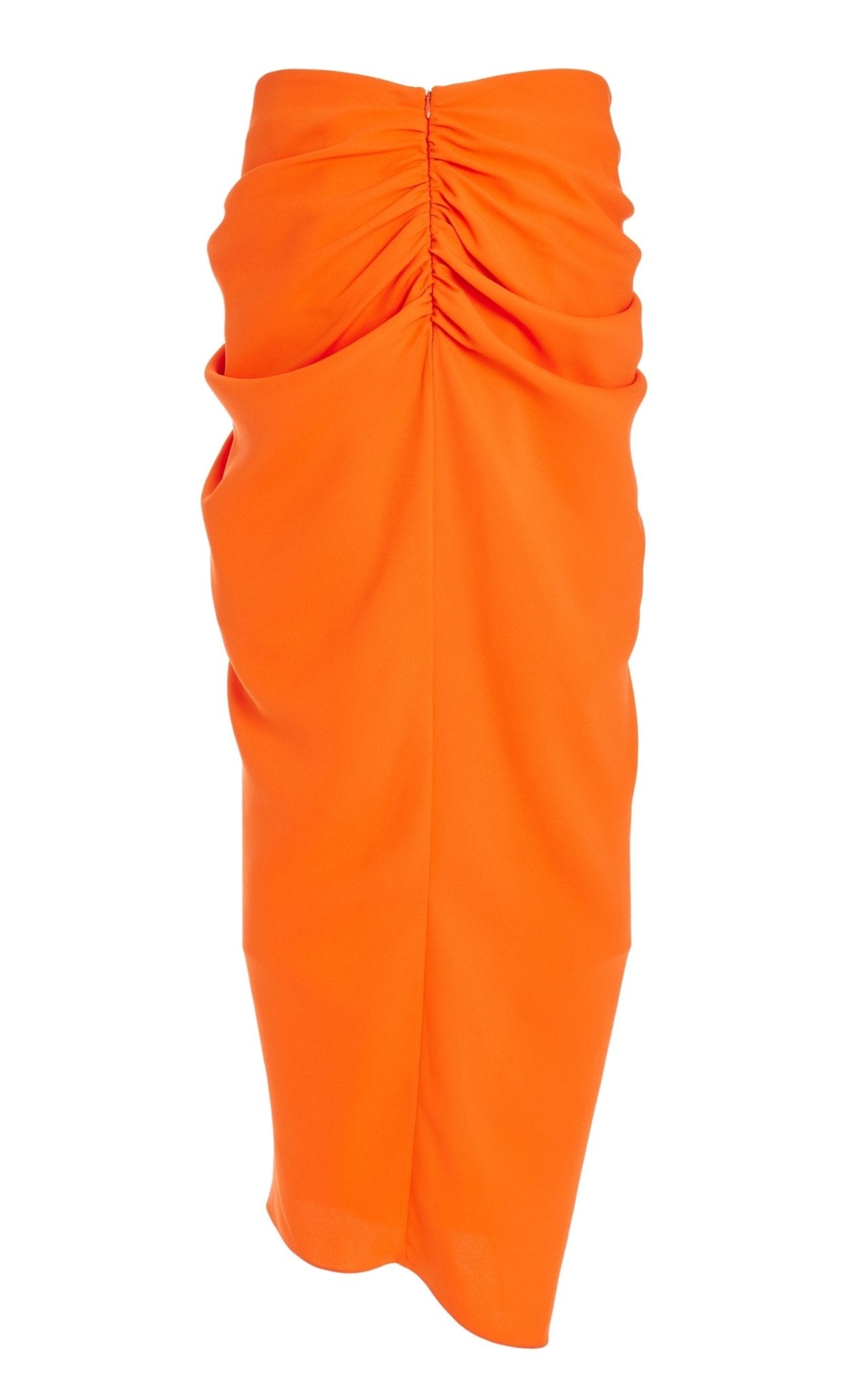 Rosie Assoulin Sarong Double Faced Georgette Skirt - Runway Catalog