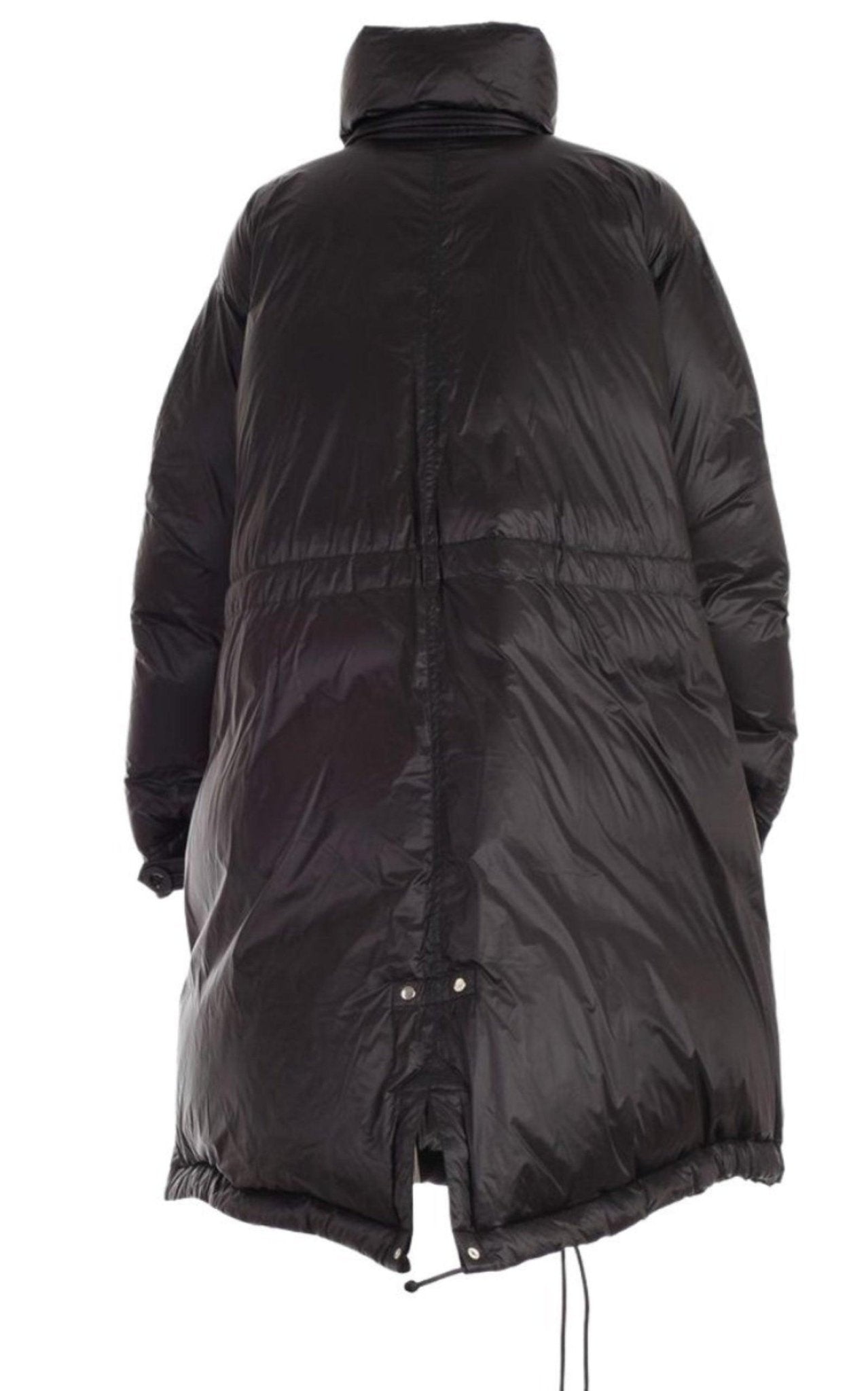 Sacai Black Down High Neck Padded Parka - Runway Catalog