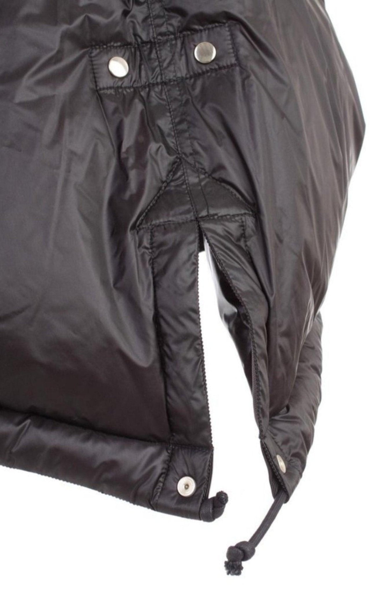 Sacai Black Down High Neck Padded Parka – Runway Catalog