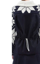 Sacai Luck Jacquard Long Cardigan Coat - Runway Catalog